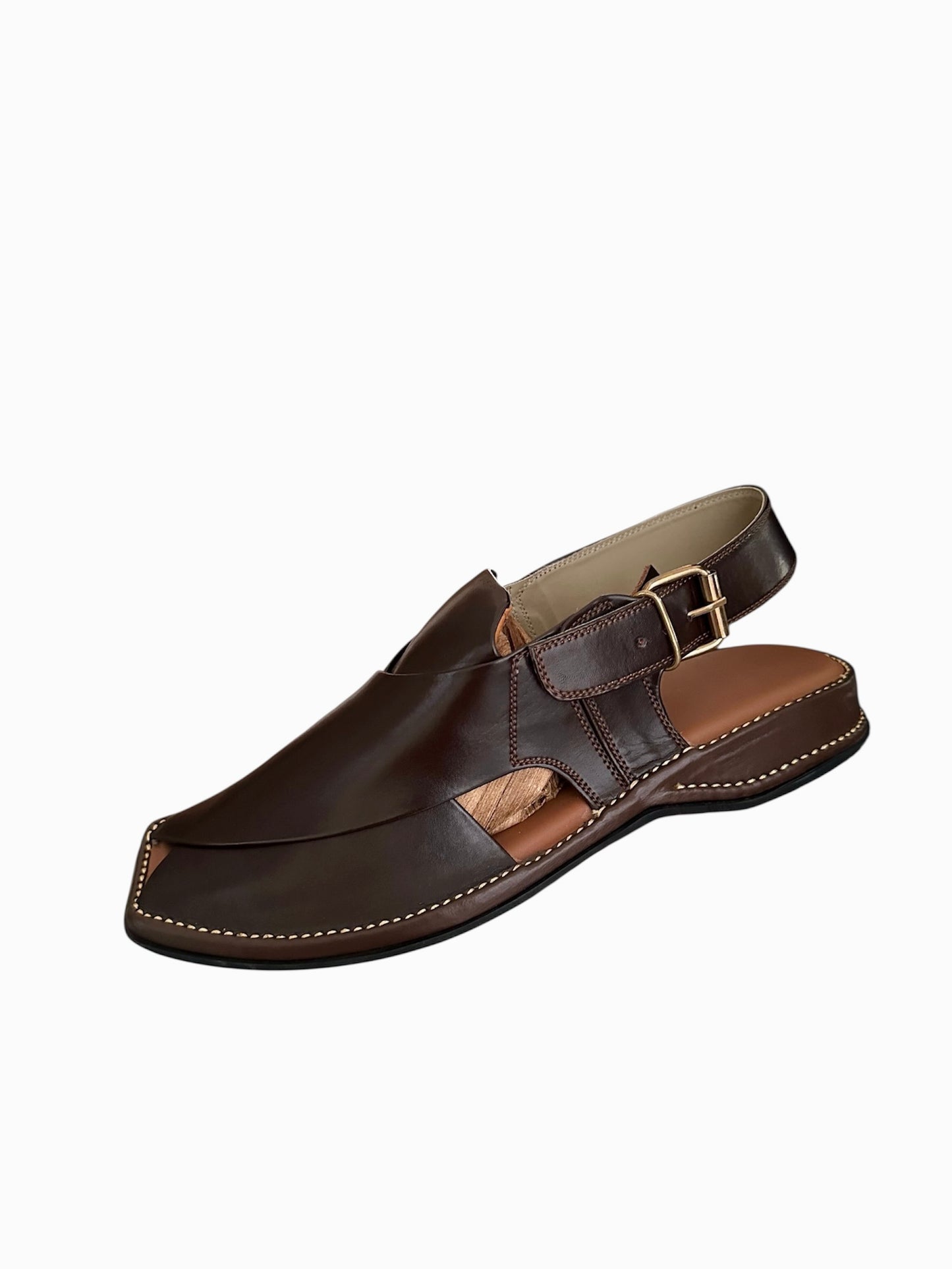 Premium Brown Peshawari Chappal