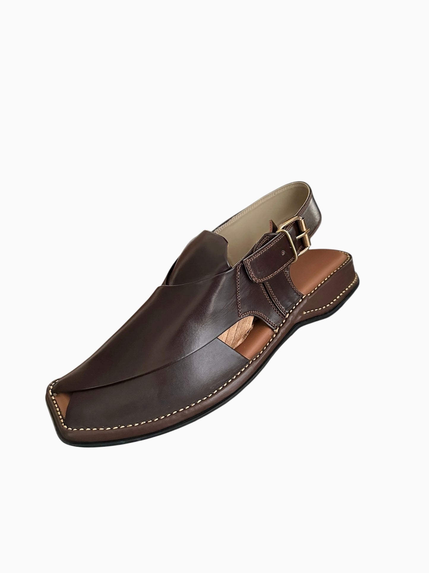 Premium Brown Peshawari Chappal